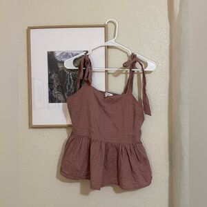 Madewell Women's Ruffle Tank